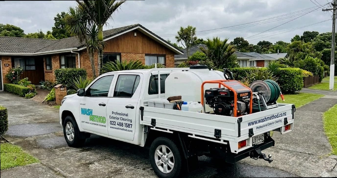 Wash Method professional cleaning vehicle in Auckland